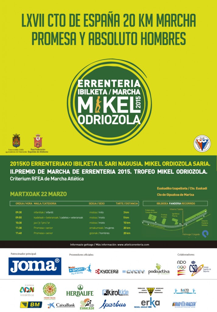 cartel MARCHA MIKEL ODRIOZOLA FINAL